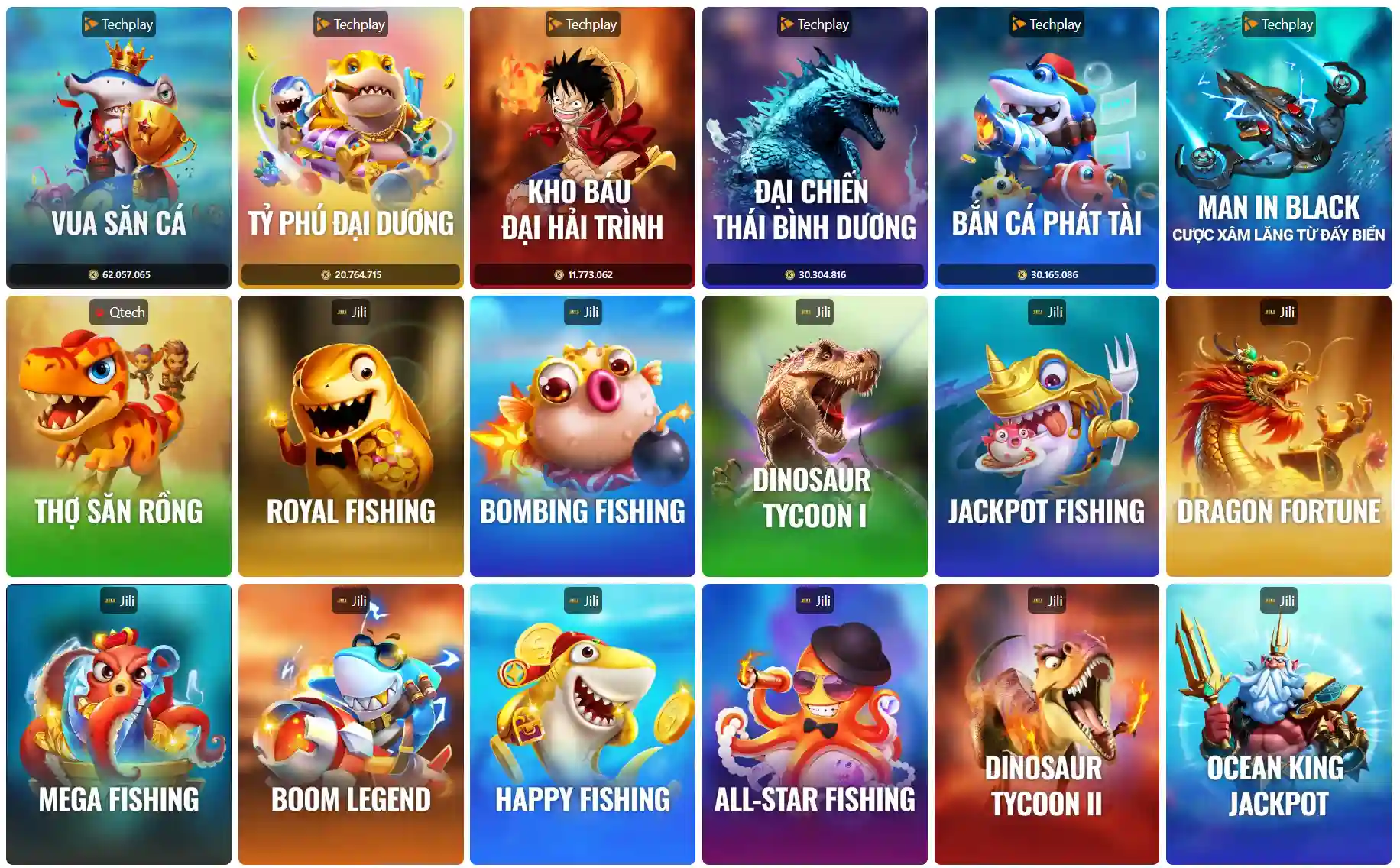 Bắn Cá – Hiệu ứng đẹp, thao tác nhanh